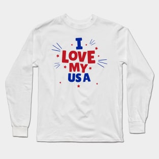 I love my USA Long Sleeve T-Shirt